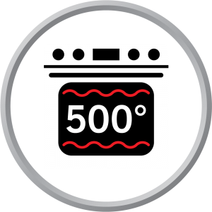 Oven safe up to 500° F/260° C