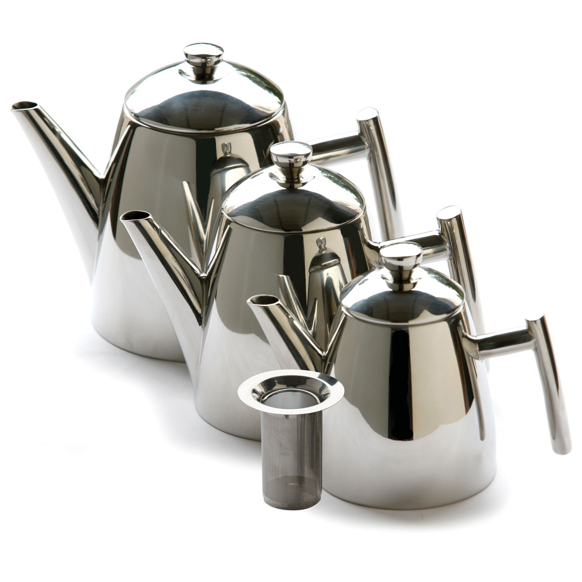 Frieling USA 18/8 Stainless Steel Primo Teapot with Infuser 14-ounce 