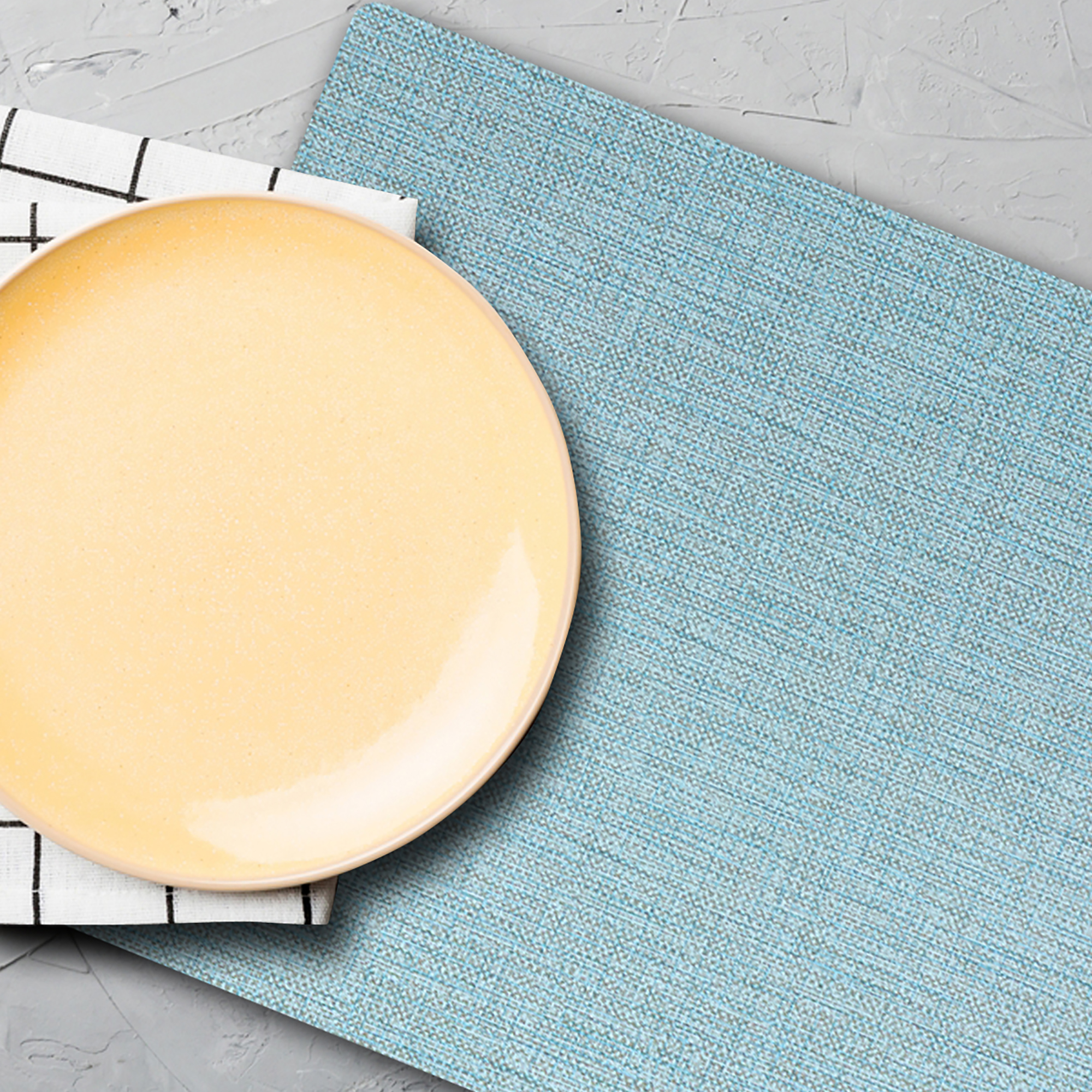 Davanti antimicrobial placemat on a styled table setting