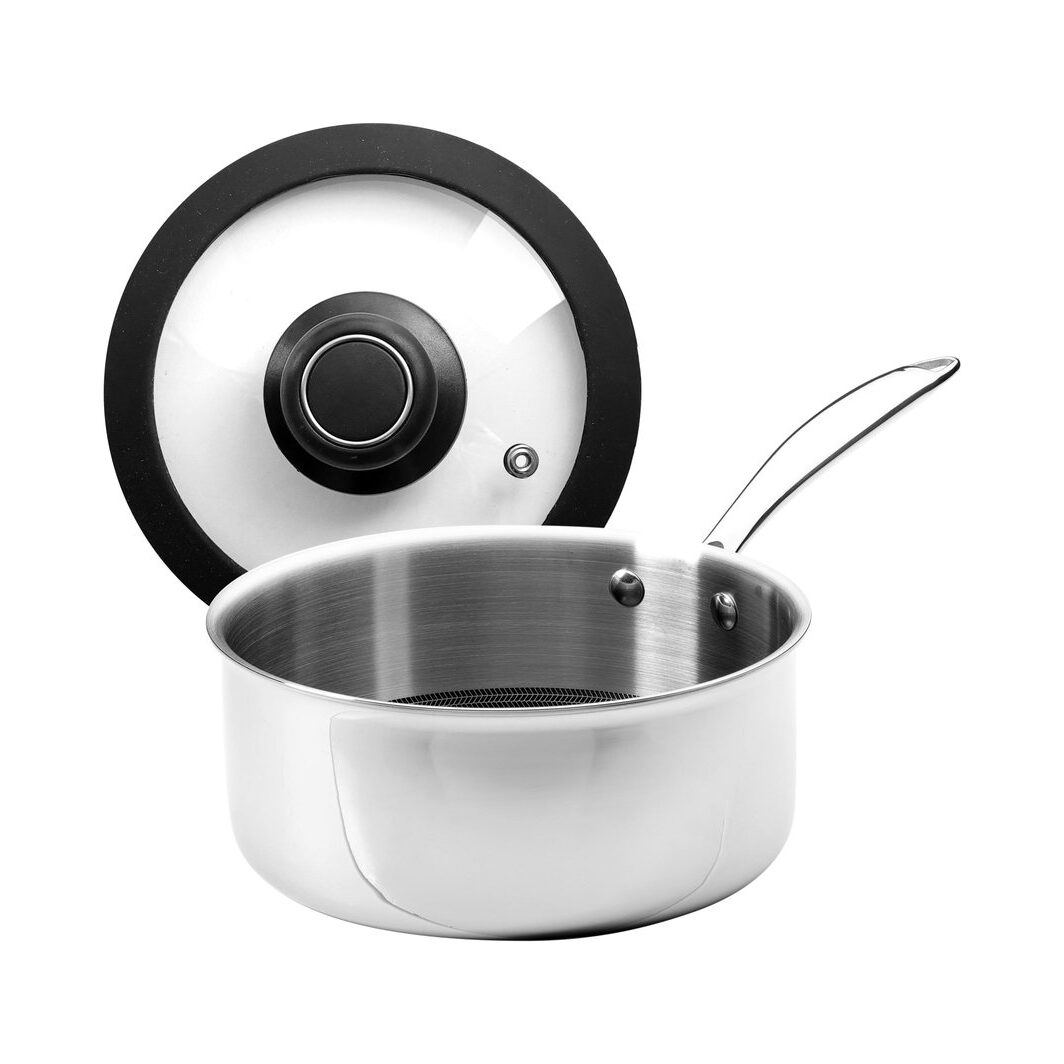 Quick Release saucepan with lid