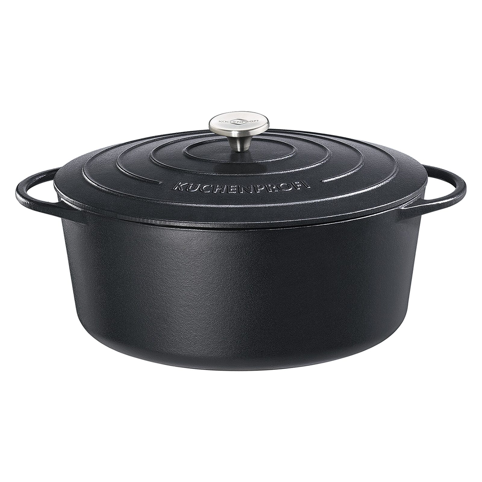 Küchenprofi Provence Oval Dutch Oven Black 7.4 qt