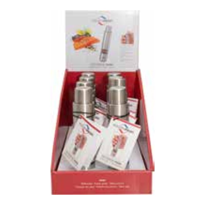 Pepper Push Mill counter display