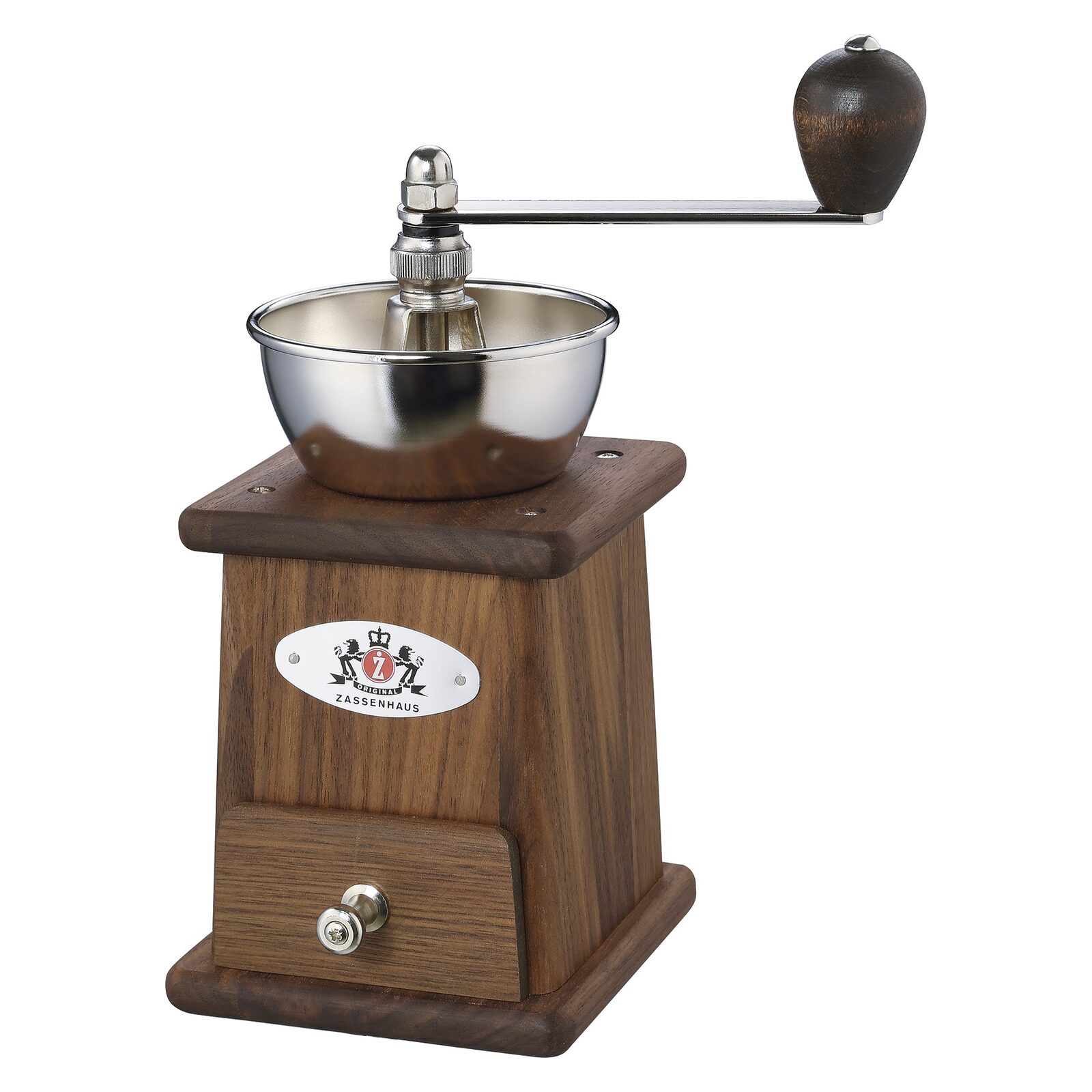 Zassenhaus Wood Coffee Mills Santos Walnut
