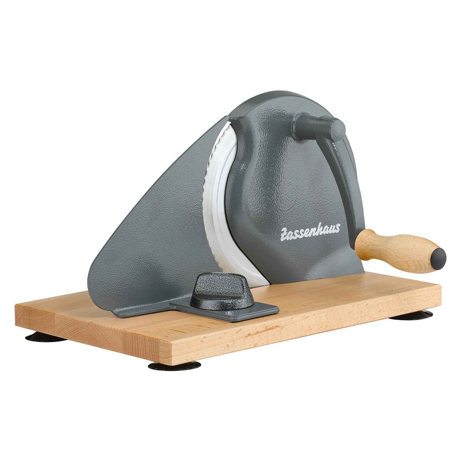 Zassenhaus Classic Bread Slicer Gray