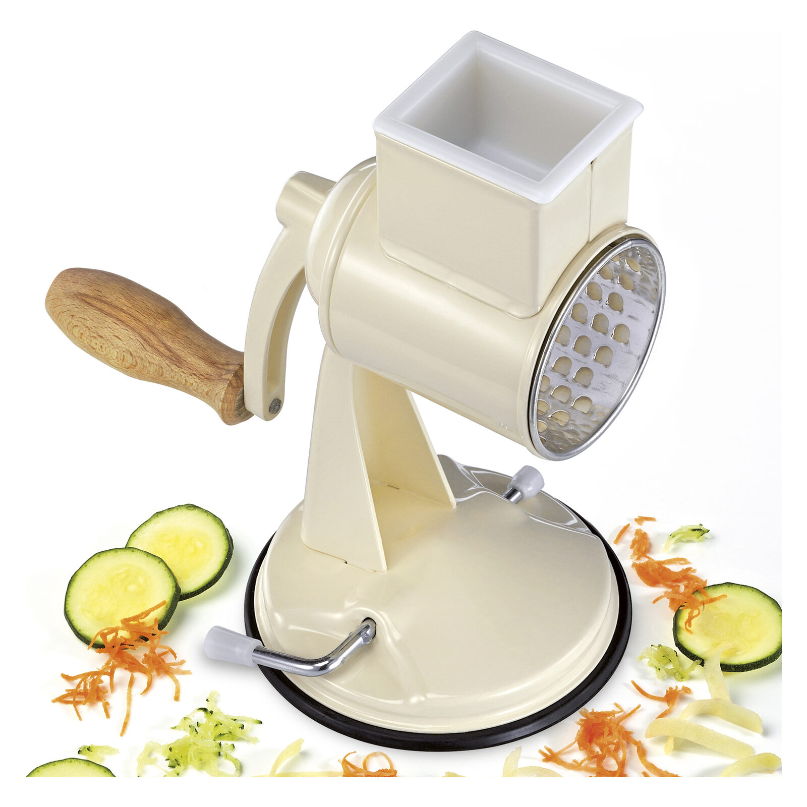 Zassenhaus Classic Drum Grater Cream