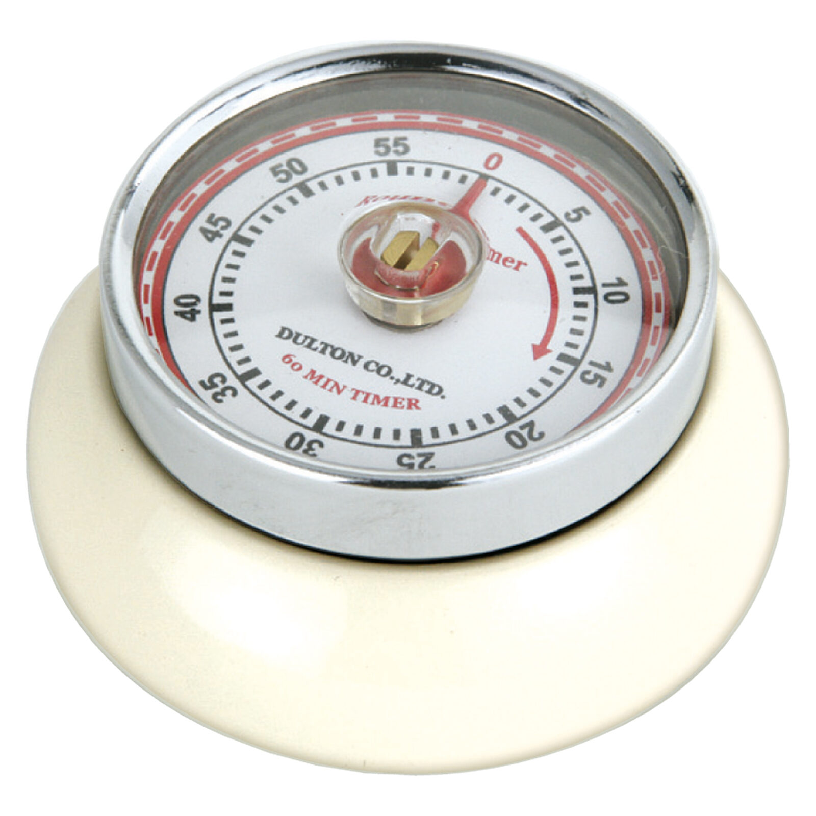 Zassenhaus Retro Kitchen Timer Cream