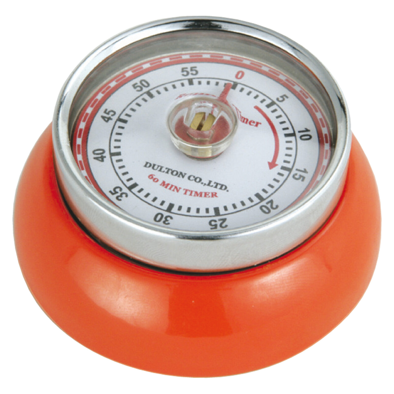 Zassenhaus Retro Kitchen Timer Orange