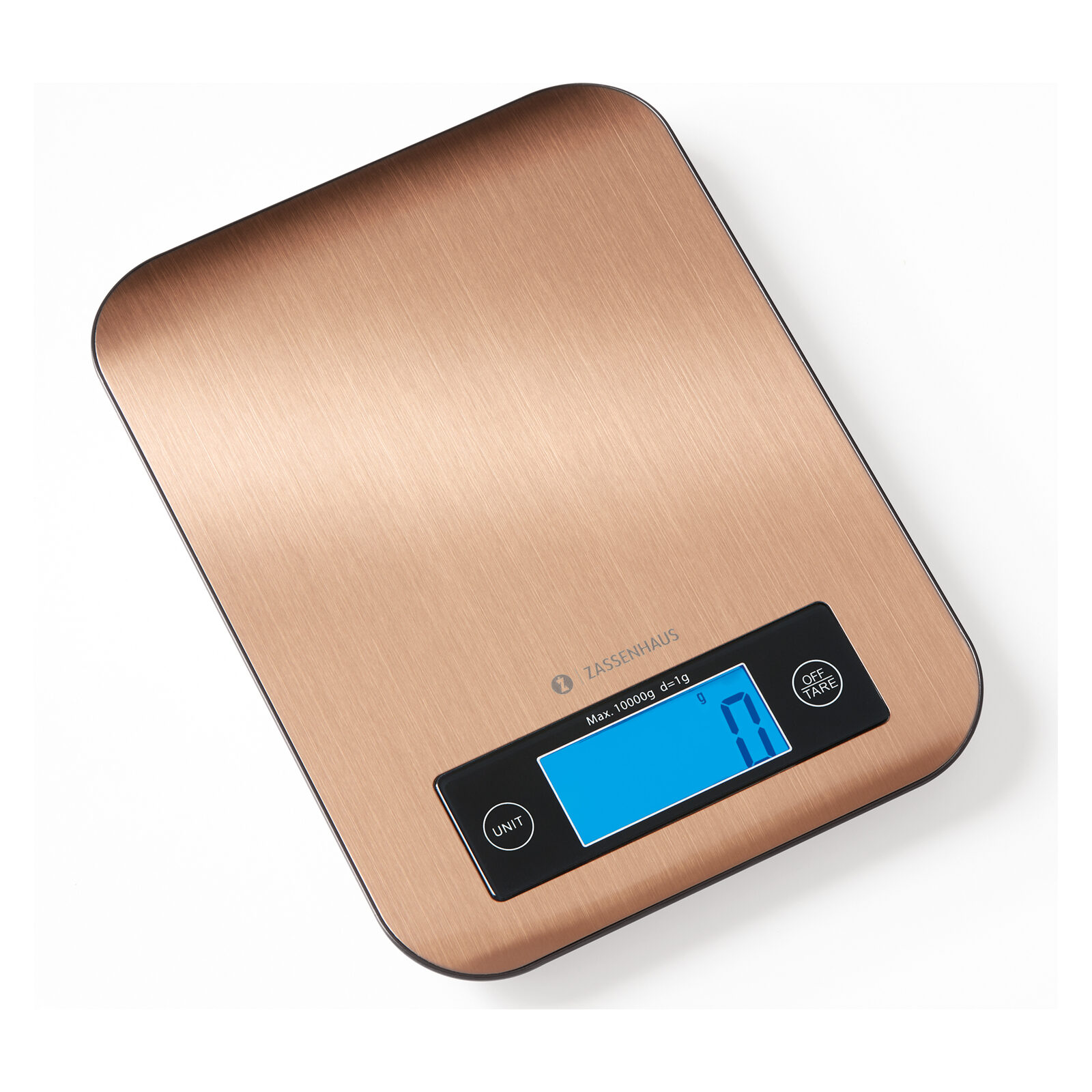 Zassenhaus Digital Kitchen Scales Copper