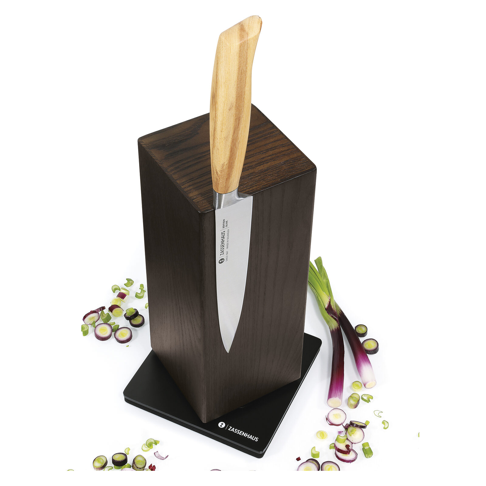 Zassenhaus Spinning Knife Blocks Ash
