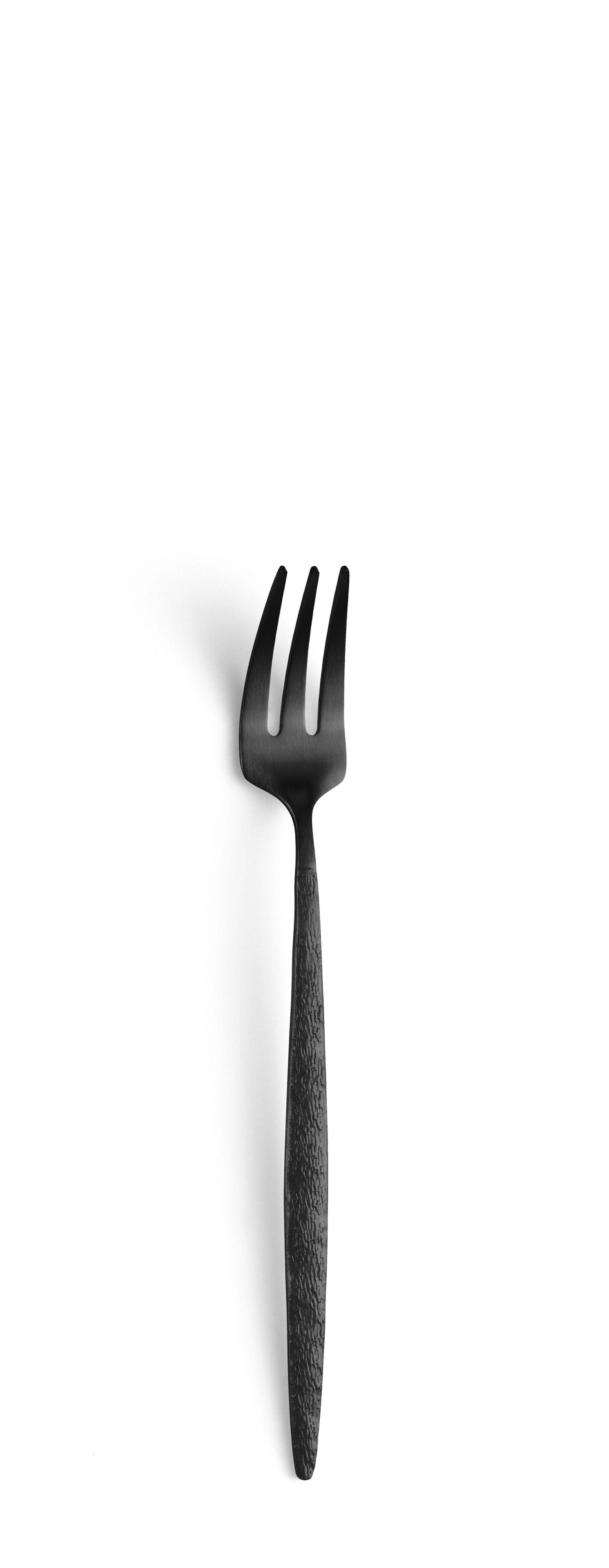 Amefa Juntos Three-Prong Fork Black