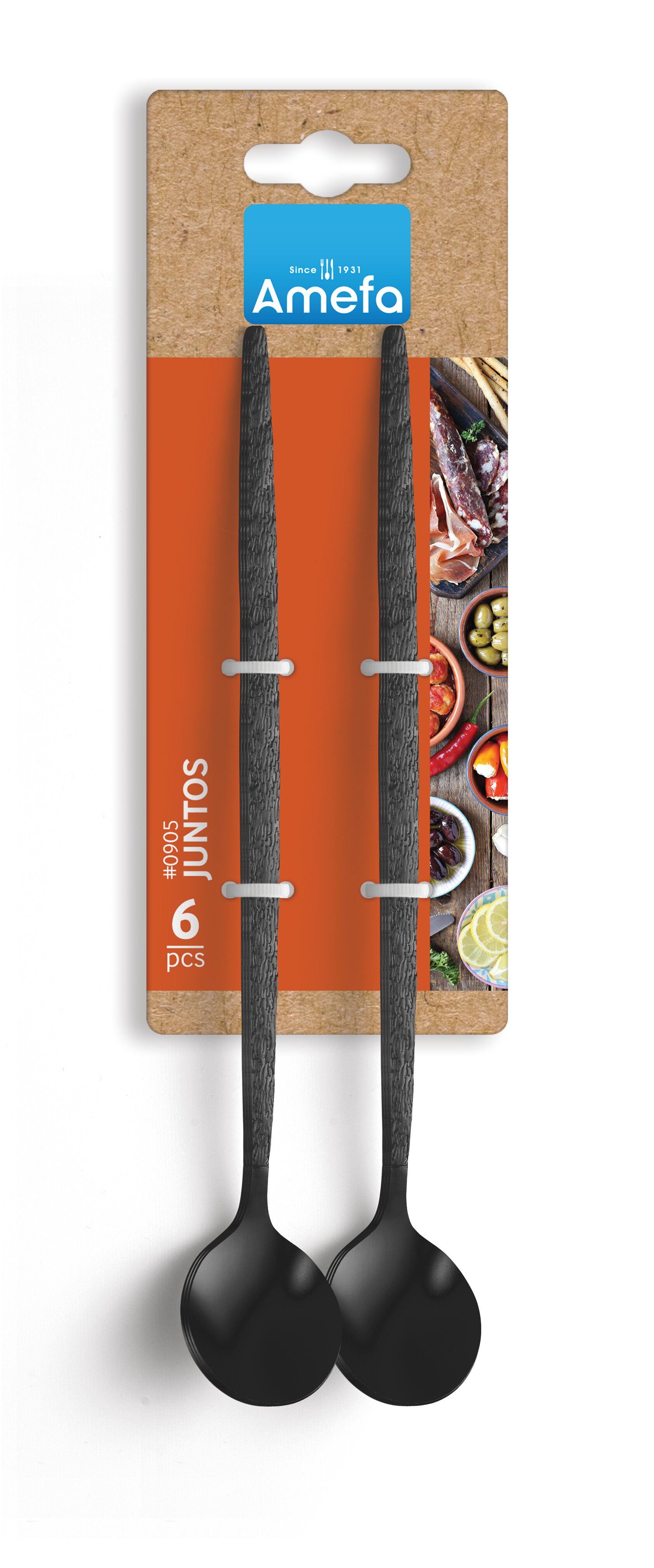 Amefa Juntos Long Spoon Black