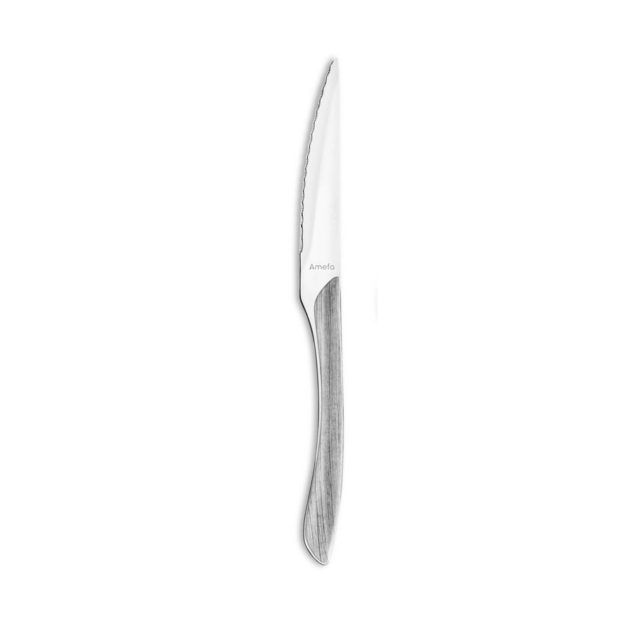 Amefa "Eclat" Open Stock — Nature Gray Table Knife