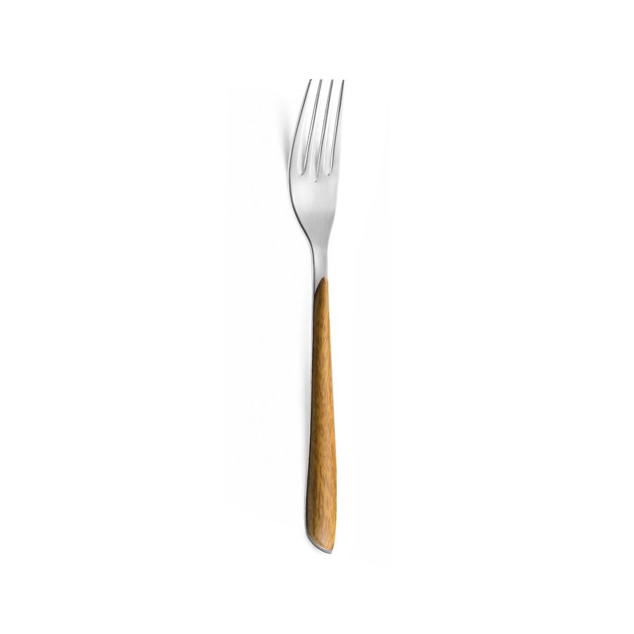 Amefa "Eclat" Open Stock — Nature Light Brown Table Fork