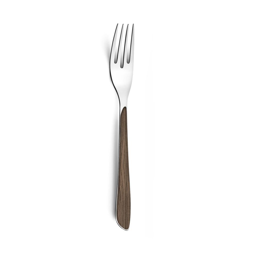 Amefa "Eclat" Open Stock — Nature Dark Brown Table Fork