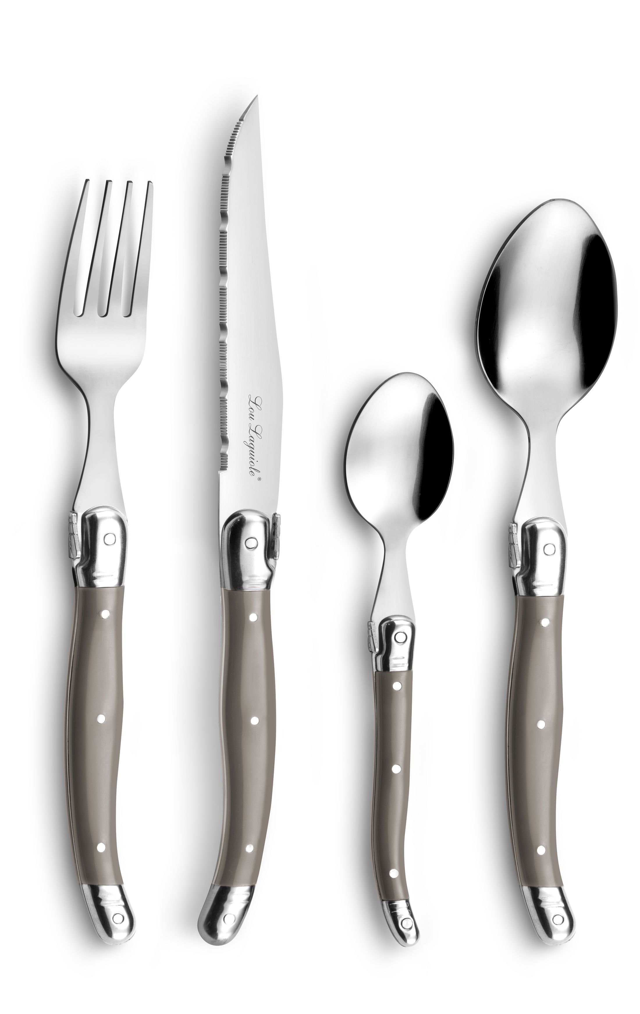 Amefa "Tradition" Flatware Set Taupe