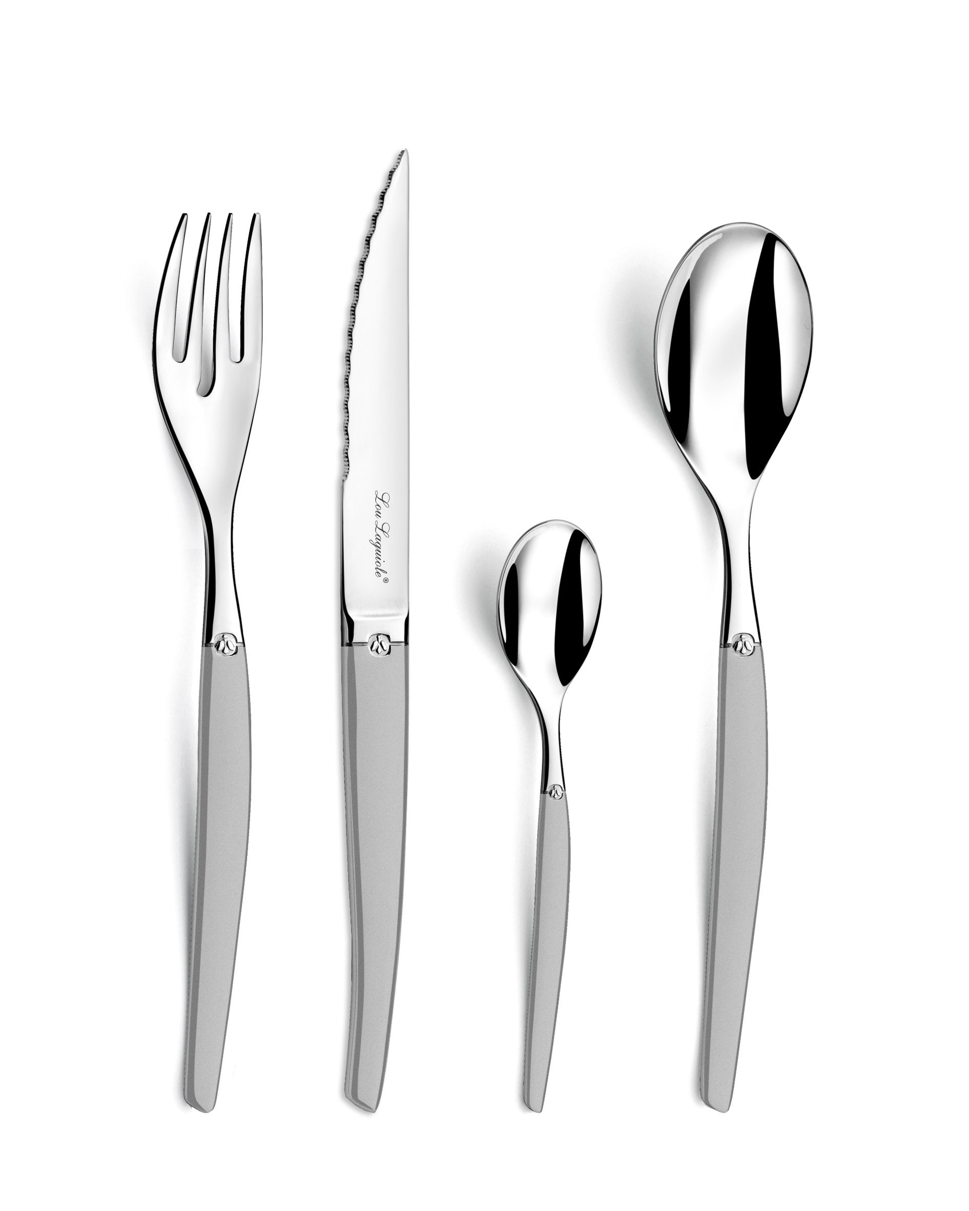 Amefa "Jet" Flatware Set Satin
