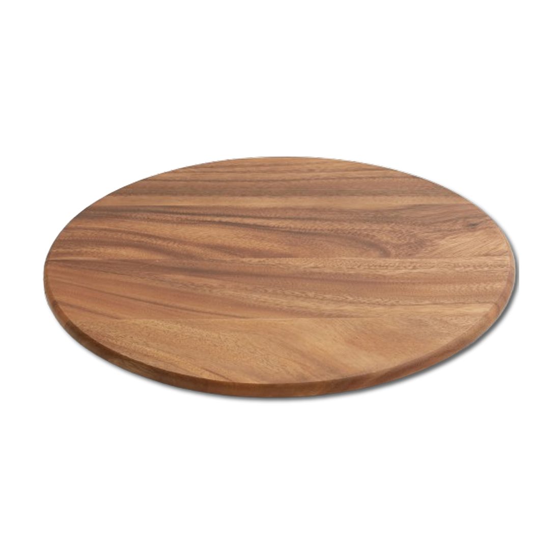 Commercial acacia lazy susan, 16 inch