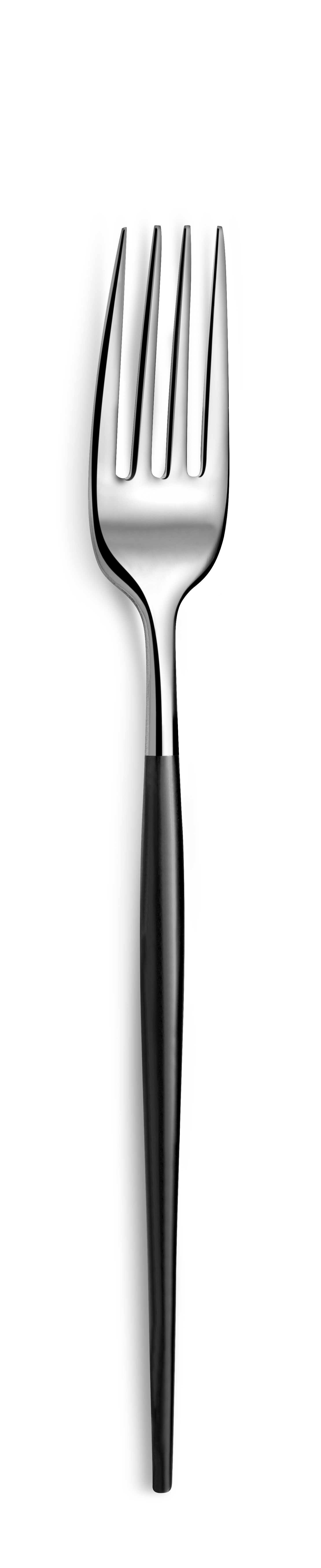 Amefa Soprano PVD Black Table fork