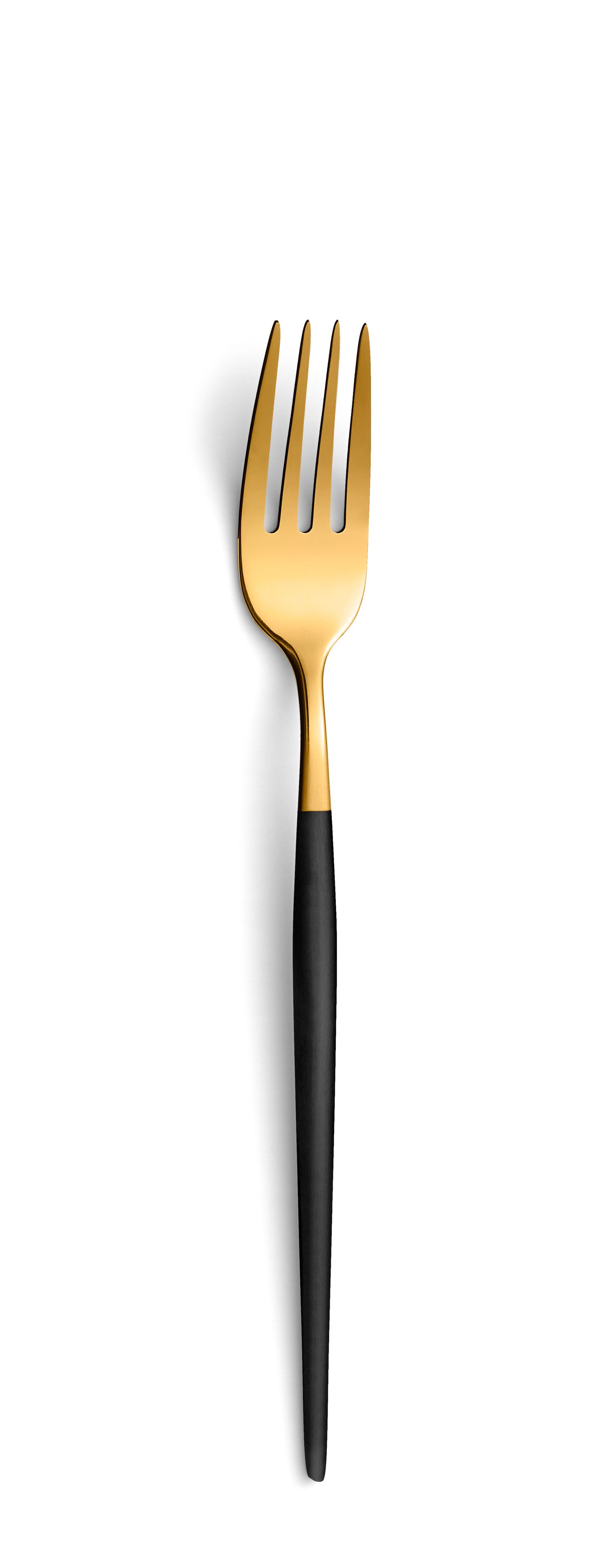Amefa Soprano PVD Gold/Black Dessert fork