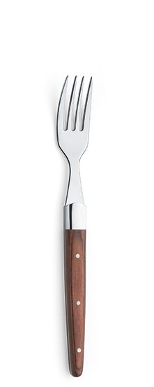 Amefa Royal Steak Table fork wood