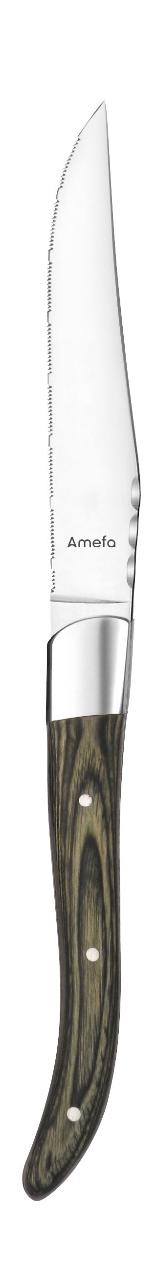 Amefa Royal Steak Steak knife olive green