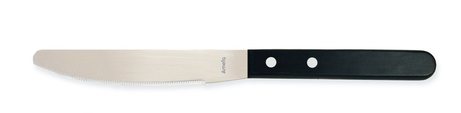 Amefa Steak Supreme Steak knife round tip black