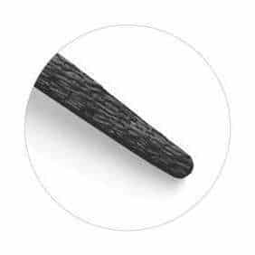 Juntos black finish handle detail